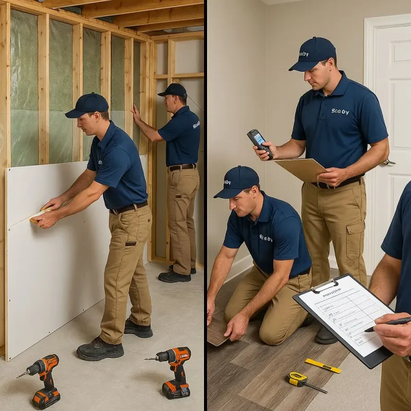 Repairs and Reconstruction process in Goochland County, VA